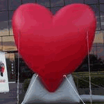 Red Heart Inflatable