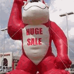 King Kong Red Inflatable
