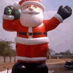 Santa Inflatable