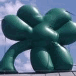 Green Shamrock Balloon