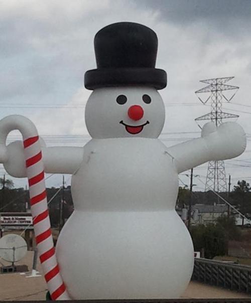 Snowman Balloon