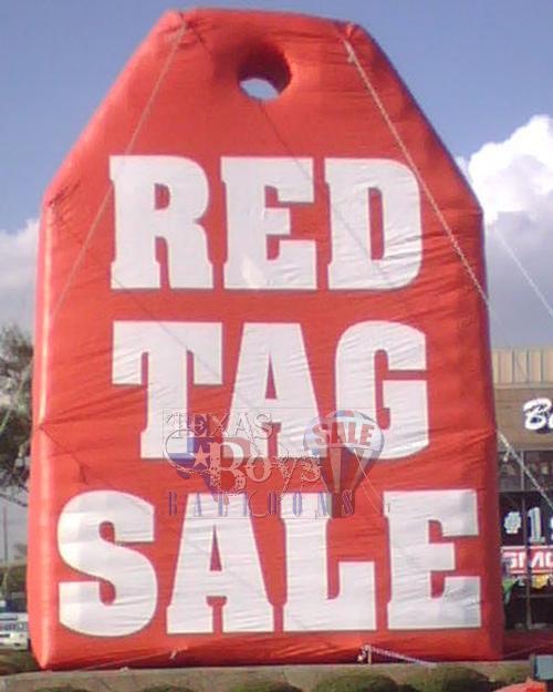 Inflatable Red Tag