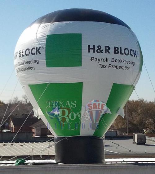 H&R Block Hot Air Balloon Inflatable