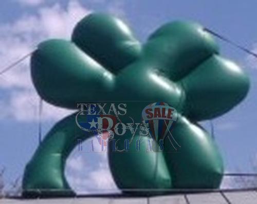 Green Shamrock Balloon